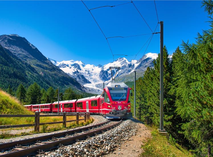 Bernina Express ile Bir Avrupa Masalı Turu Türk HY ile 7 gece