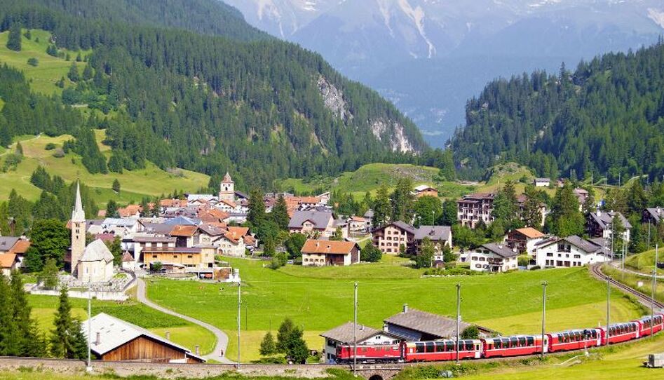 Bernina Express ile Bir Avrupa Masalı Turu Türk HY ile 7 gece