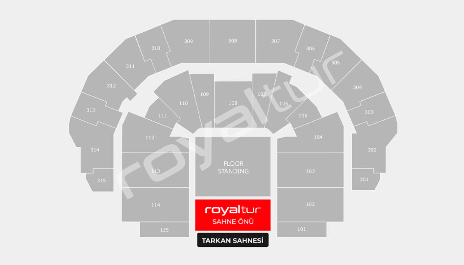 Tarkan Konseri Özel Dubai Turu - Golden Circle ( Sahne Önü ) Bilet Air Arabia ile 3 Gece